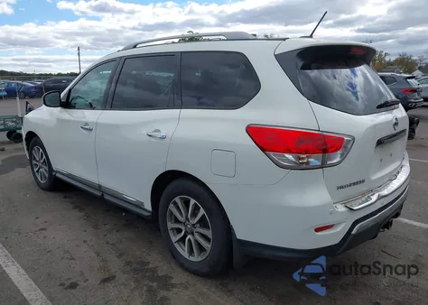2014 Nissan Pathfinder Sl z USA, uszkodzony, nr VIN 5N1AR2MM4EC687861